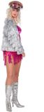 WILBERS & WILBERS Festival Jasje Bling Tinsel - Zilver - Maat L-XL