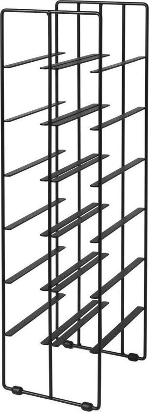 Blomus Pilare Wijnrek - Zwart - 12 flessen