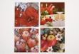 Serv.Lunch Red Candles 33 x 33 cm. -20u.-