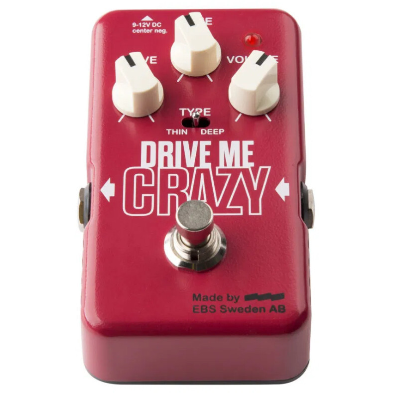 Ebs Drive Me Crazy distortion pedaal