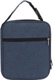 Sac à lunch isolé sans marque de 6 litres - Tissu Oxford - Bleu marine - Sac de plage