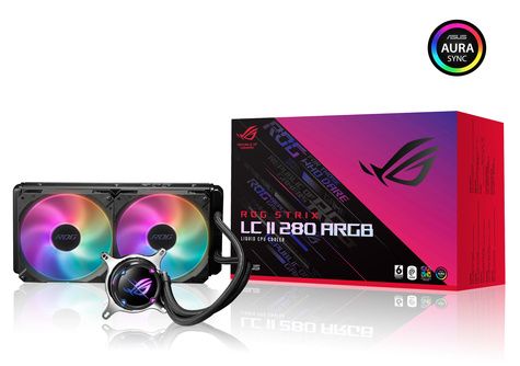 ROG Strix LC II 280 ARGB Liquid CPU Cooler