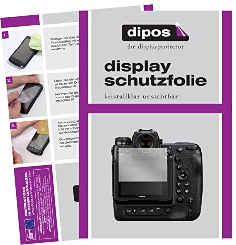 dipos I 6X beschermfolie helder compatibel met Nikon Z9 folie displaybeschermfolie