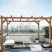 Maderland Pergola en bois autoportante - Modèle Sitges - 600 x 300 cm