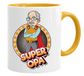 Opa mok/mok - Super Opa - Mooie en grappige koffiemok als cadeau-idee voor grootvaders. Keramiek 350 ml - cadeau-idee cadeau