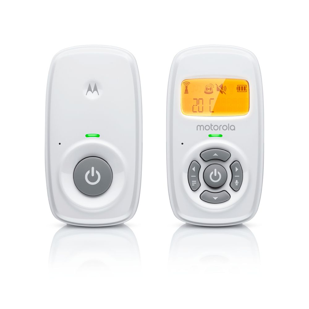 Motorola AM24 Babyfoon - Audio - DECT - 300 Meter - Wit