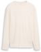 Tom Tailor - Shirt met lange mouwen en wafelstructuur - Maat S - Gardenia White