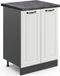 Vicco R-Line Keukenonderkast – 60 cm, WB Antraciet Wit Landhuis