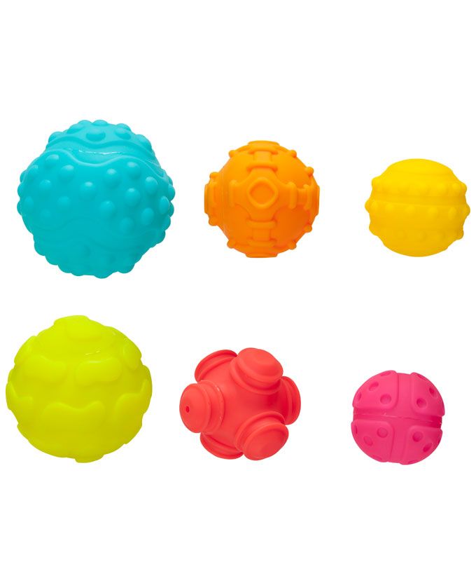Playgro Textured Sensory Balls - Multi