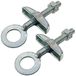 cyclingcolors 2 x kettingspanner M6, fiets, 65 mm, verstelbaar, schroefspanning, framedikte 5 mm, zilverkleurig