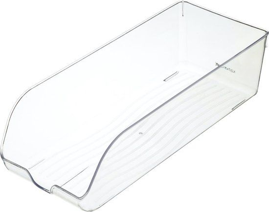 KitchenCraft Opbergbox voor Koelkast - Kunststof - Transparant - 4.59 l