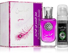 Lattafa Mahasin Crystal gift set / dames