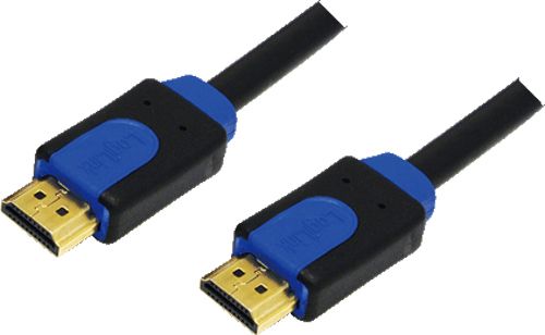 LogiLink CHB1103 HDMI Kabel - 3 m - Zwart/Blauw