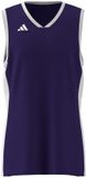 Adidas 3g Speed Reversible Basketball Mouwloos T-shirt Paars 2XL