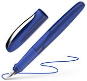 Schneider Pen Schneider Ray Space blue L Vulpen - M (Medium) - Blauw