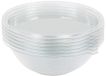 Festipack Guillin SL2200C schalen, rond, 2200 cc, met deksel, polyethyleen, 26 x 26 x 6,2 cm, 6 stuks