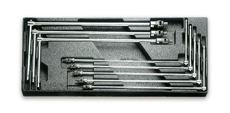 Beta T65 Harde voorgevormde inzetbakken met assortiment gereedschap