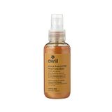 Avril Biologische multifunctionele glitterolie van zoete amandelen voor huid en haar, voedt, beschermt, 97% ingrediënten van natuurlijke oorsprong, gecertificeerd, gemaakt in Frankrijk, spray 100 ml