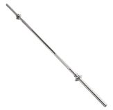 AP Onderdelen B.V. Barre d'haltères pour poids - droite - 165 cm de large - avec pinces à vis - 25 mm de diamètre