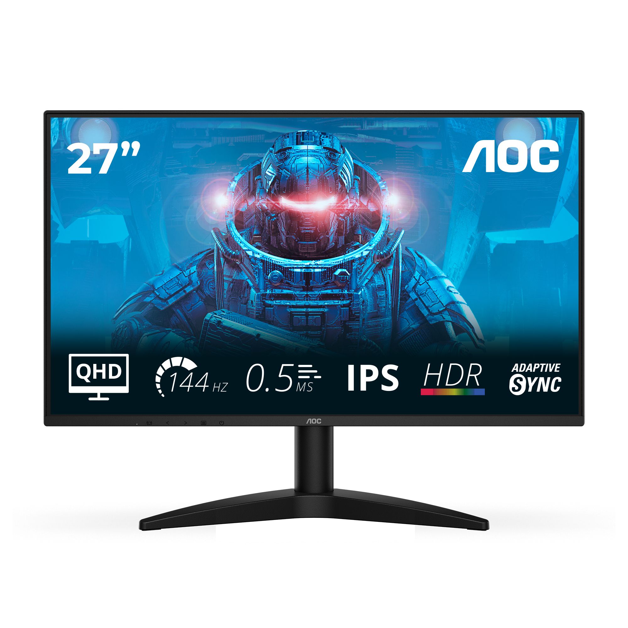 AOC B3 Q27B36X 27" Quad HD LED Monitor - Black