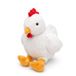 Carehabi Knuffeldier kip, realistisch pluche dier haan, zacht knuffeldier, dierfiguur, schattige kip, pluche speelgoed, cadeau voor kinderen, meisjes en jongens, 24 cm