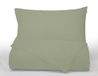 Bianca Effen gekleurd percale, legergroen