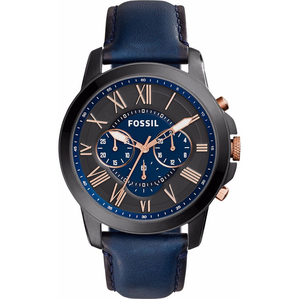 Fossil Grant FS5061 Zwart Heren Horloge