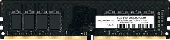 Innovation IT 4251538807241 geheugenmodule 8 GB 1 x 8 GB DDR4 2666 MHz
