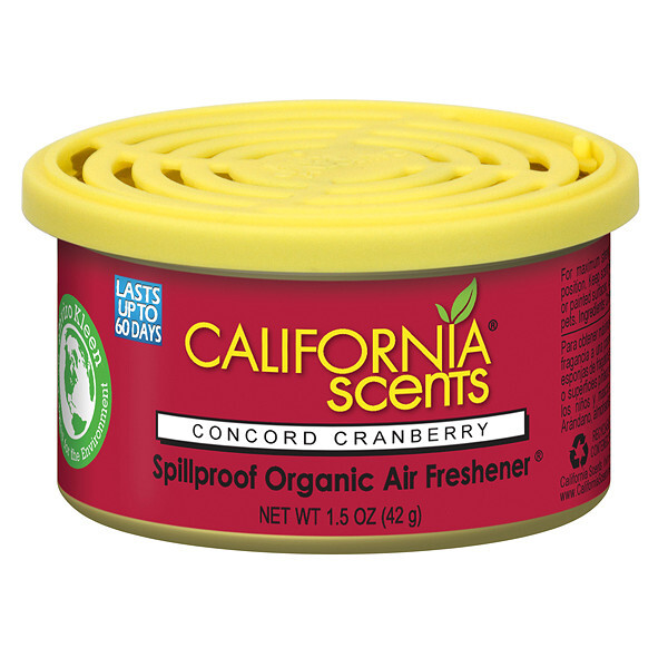 California Scents Luchtverfrisser Concord Cranberries