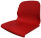 Softee PVC Zitting met Rugleuning Spark CR M4 Rood