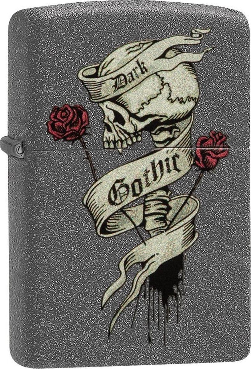 Zippo Aansteker Dark Gothic Rose