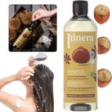 sarcia.eu ITINERA Shampoo voor beschadigd haar met kastanje uit de Toscaanse heuvels, 95% natuurlijke ingrediënten, 370 ml