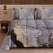 PETTI Artigiani Italiani Winterdekbed 270 × 260 cm, Donkergrijs marmer