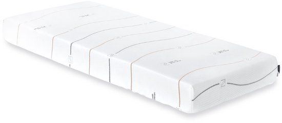M line Cool Motion 1 Matras 100 x 200 cm - Eenpersoons - Wit