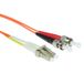 ACT RL7002 Glasvezel Patchkabel Duplex LC naar ST 2 meter Oranje