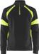 Blåkläder Sweatshirt met High Vis zones 3550-1158 - Zwart/High Vis Geel - 6XL