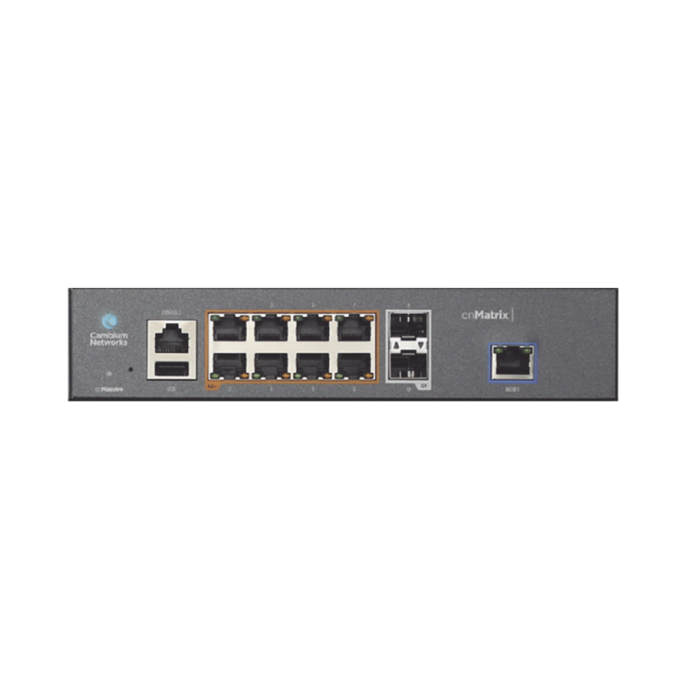 Cambium Networks cnMatrix EX1010-P - Netwerk switch - Zwart