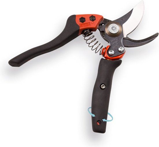 Bahco PXR-M2 Snoeischaar Bypass Zwart, Rood