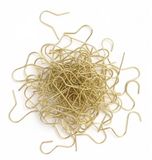 Merkloos / Sans marque Koopman International Kerstboom decoratie kerstbalhaakjes goud 400 stuks