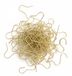 Merkloos / Sans marque Koopman International Kerstboom decoratie kerstbalhaakjes goud 400 stuks
