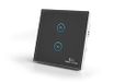 MCO Home Smart Glass Touch Panel schakelaar voor rolluiken, zwart, MH-C421