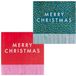 Ginger Ray Servetten Gekleurde Merry Christmas 16 stuks