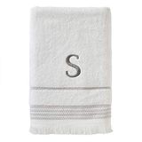 SKL Home Badhanddoek, S, Katoen, Wit, 28x54