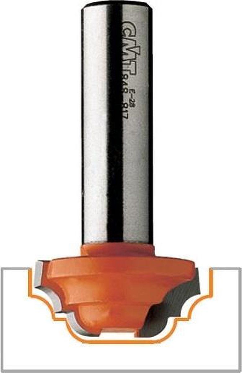 CMT Orange Tools Hm profielfrees Ø 19 mm. R=4