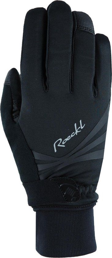 Roeckl RO Wilora-Black Fietshandschoenen - Maat 6 - Vrouwen - Lange vingers - Winddicht - Maat 6