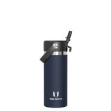 Sparrow RVS Drinkfles 500ml/750ml/1L/1.2L - Isolerende Waterfles met Rietje