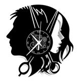 Instant Karma Clocks Vinyl Wandklok Kapper Schoonheidssalon Kapper Winkel Decoratieve Kunst