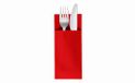 VelaHub Soft Point 50 Bestekservetten, hoogwaardig, wegwerpservetten, 32 x 38 cm, rood