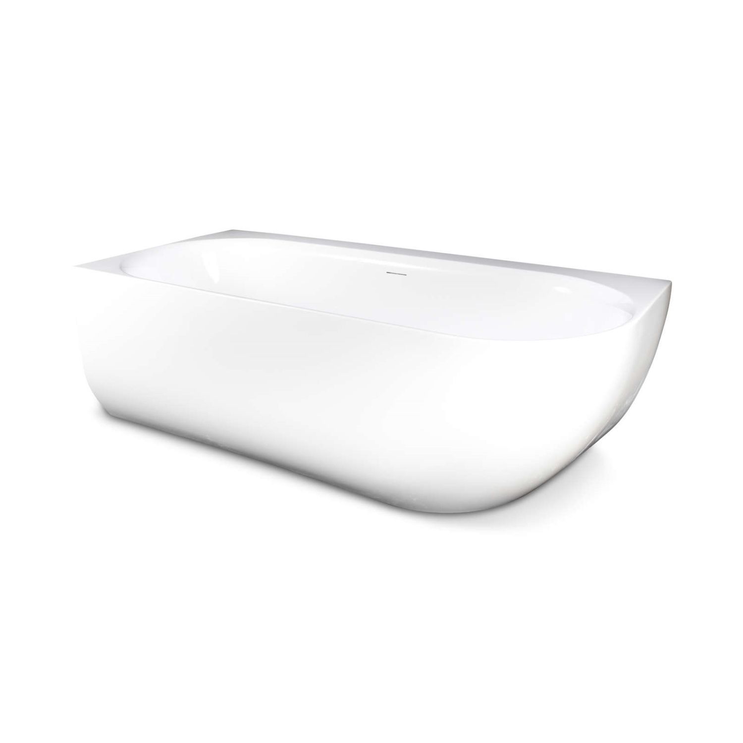 Luca Ligbad Primo Hoekbad - 180x80x60 cm - Rechts - Mat Wit