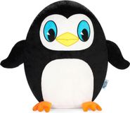 Brubaker SQUISHBRUBIES Percy de Pinguïn - Superzachte Pluche Knuffel - Kawaii Knuffel - Squishy - Speelgoed - 35 cm - Zwart-Wit